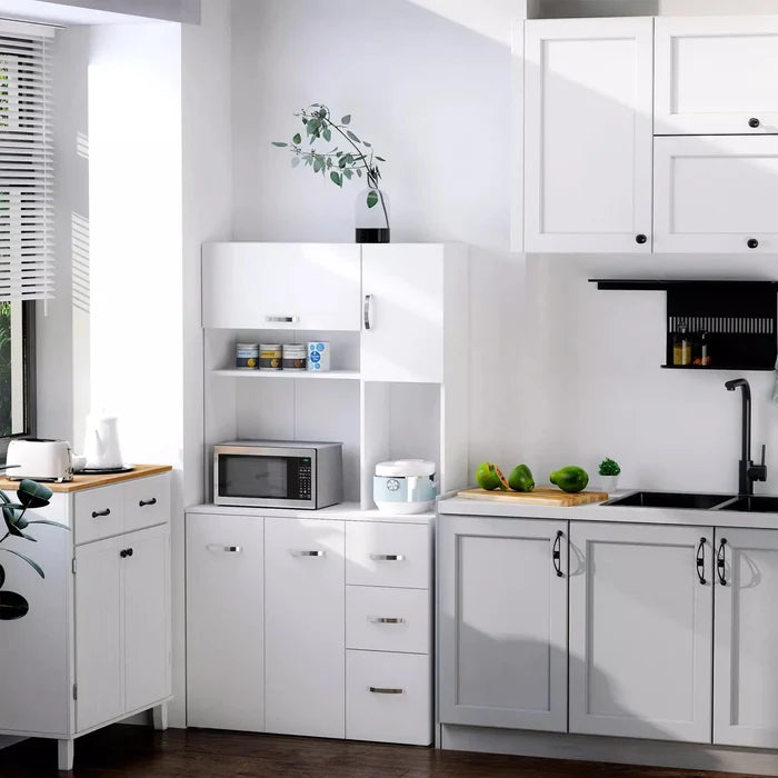 Wendy Kitchen Pantry Cabinet Hutch Canva Home