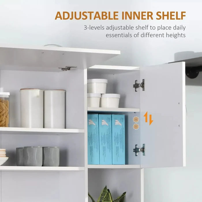 Wendy Kitchen Pantry Cabinet Hutch Canva Home
