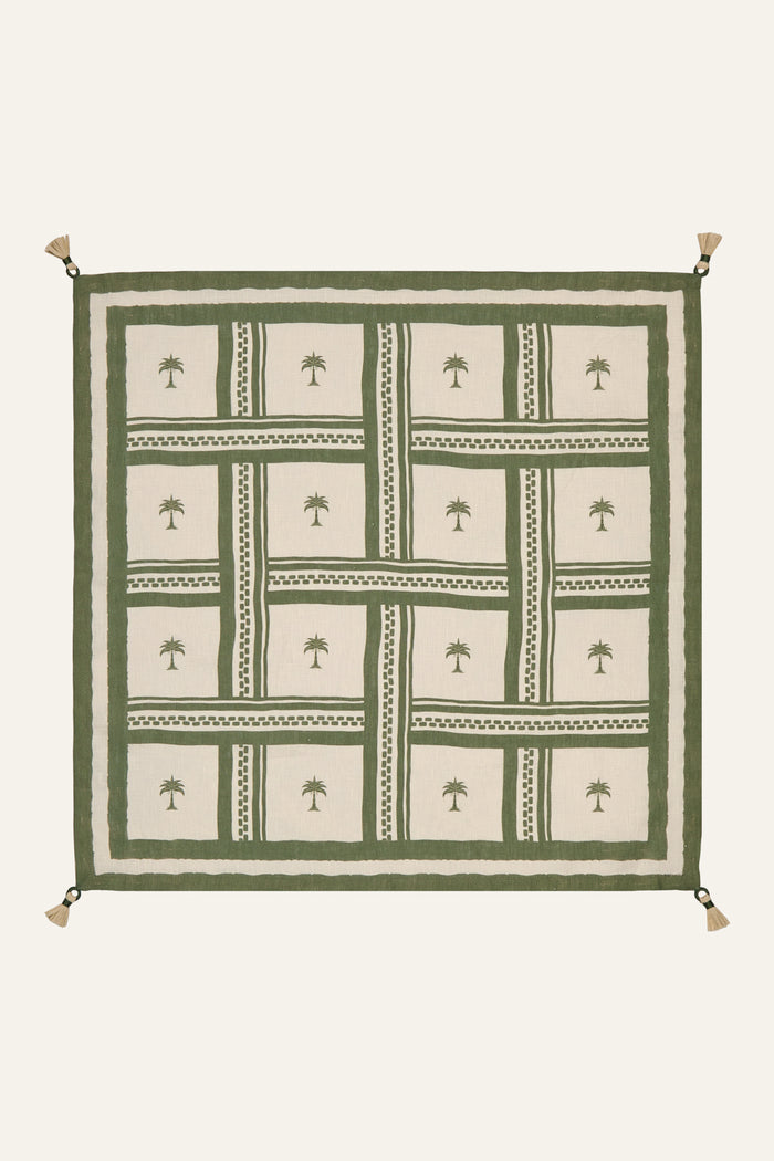 West Woven Waves Cloth Napkin Set of 4 - Johanna Ortiz