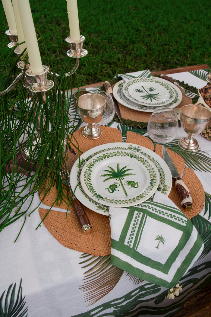 West Woven Waves Cloth Napkin Set of 4 - Johanna Ortiz