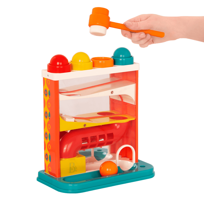 Pound-a-ball toy.
