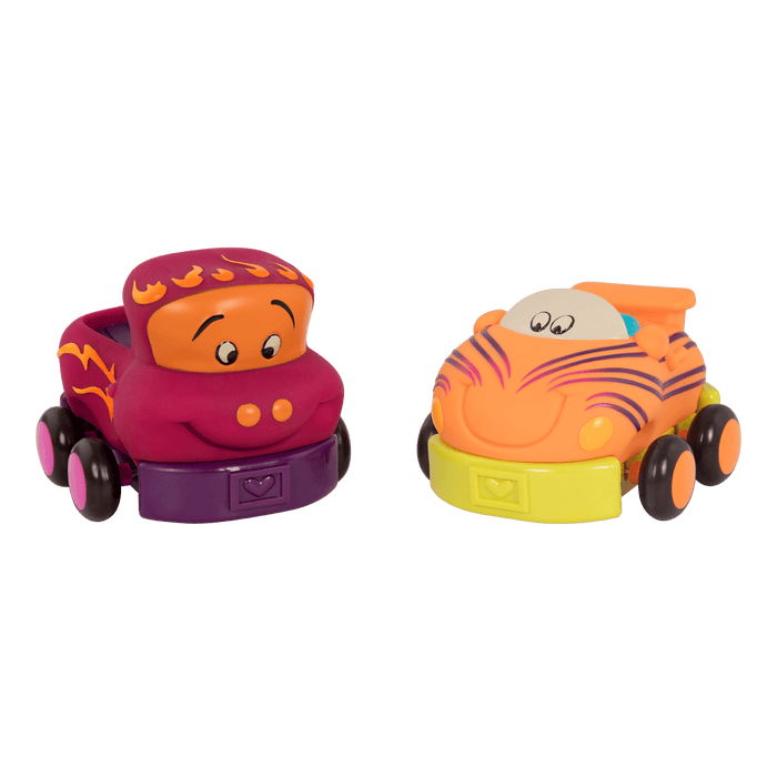 Pull-back toy vehicles