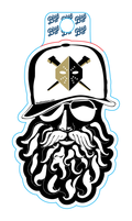 Wheeling Nailers Beardy Sticker