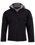 Winning Spirit Aspen Softshell Hood Jacket Kids' Jk33k Metro Workwear.
