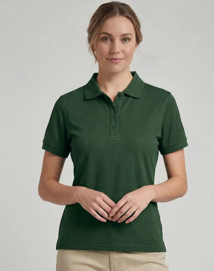 Winning Spirit Women's Classic Cotton/Poly Pique Polo Shirt PS16