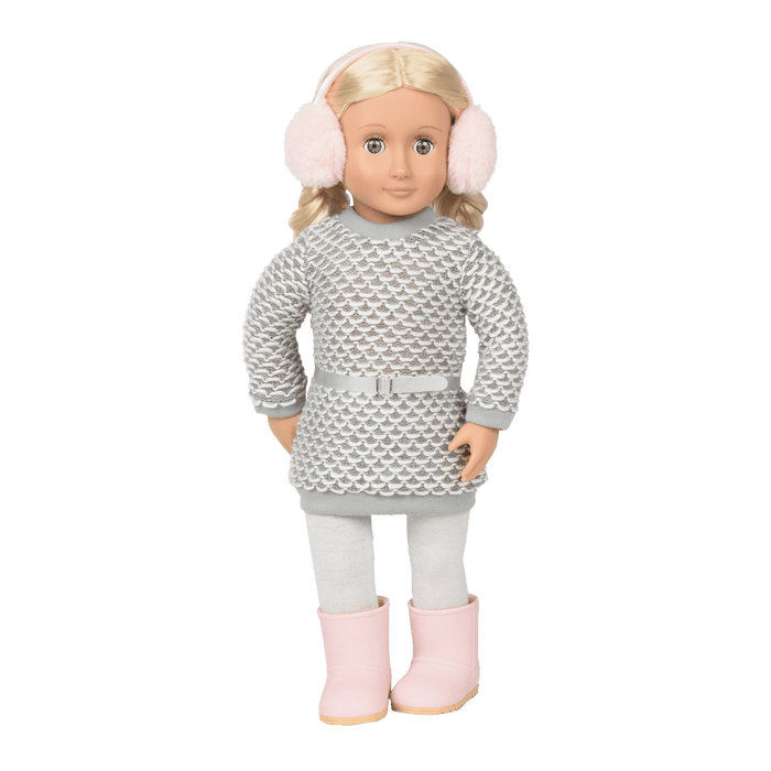 Winter Style oufit for 18 inch dolls