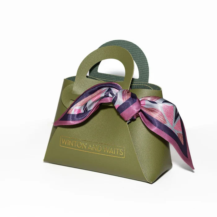 Winton and Waits Blossom Ikat Scarf
