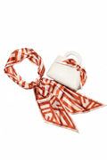 accessory scarf gameday burnt orange and cream