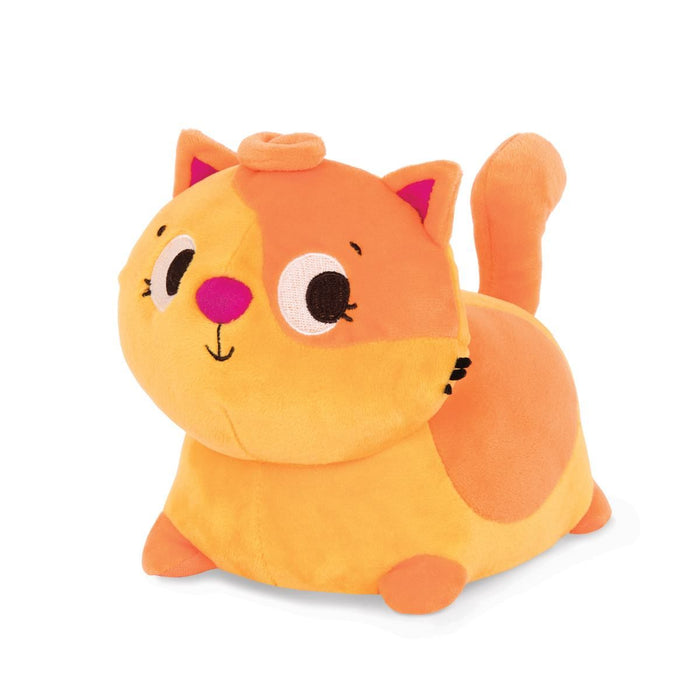 Interactive cat plushie