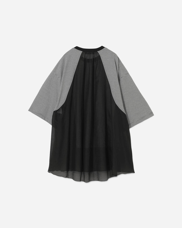 Undercover Wmns Crewneck Blk Border T-Shirts Shortsleeve UC1E8804 BLKBORDER