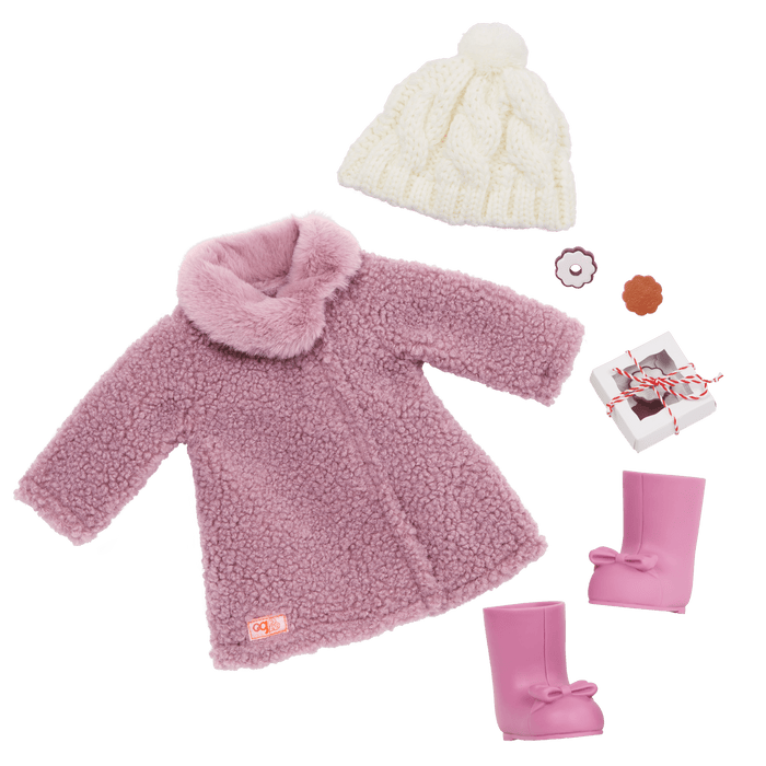 Our Generation Wonderfully Warm Coat Outfit for 18-inch Dolls