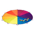Colorful play parachute and balls