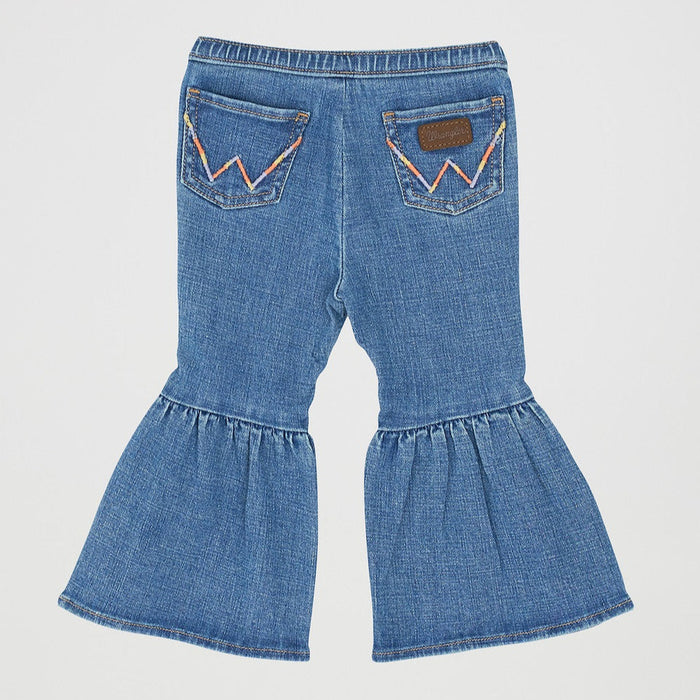 Wrangler Baby & Toddler Girl's Classic Flare Jean in Reign