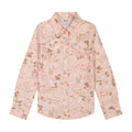 Wrangler Girl's L/S Western Snap Shirt in Pink