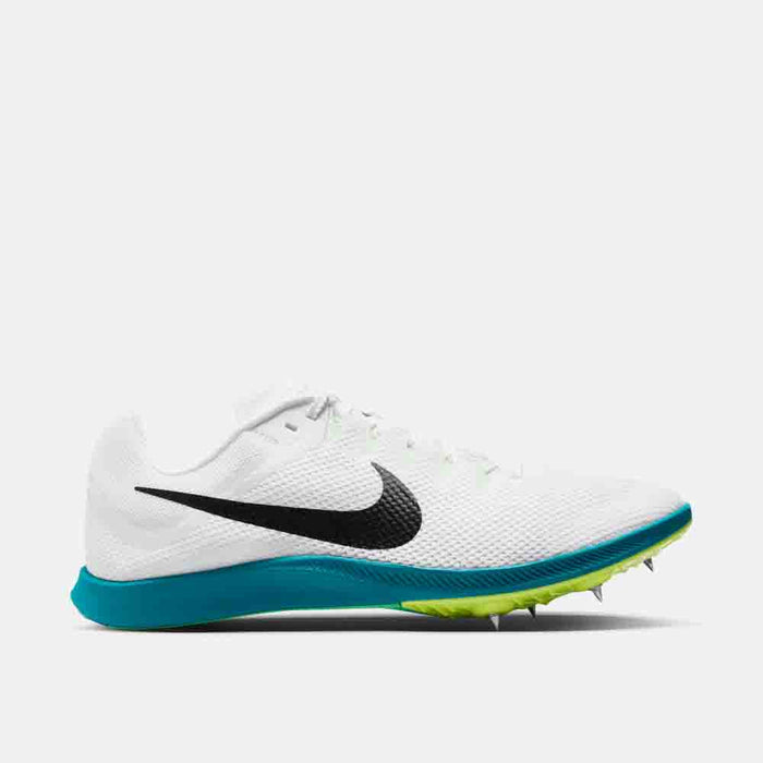 Side view of the Nike Zoom Rival Distance Spikes.